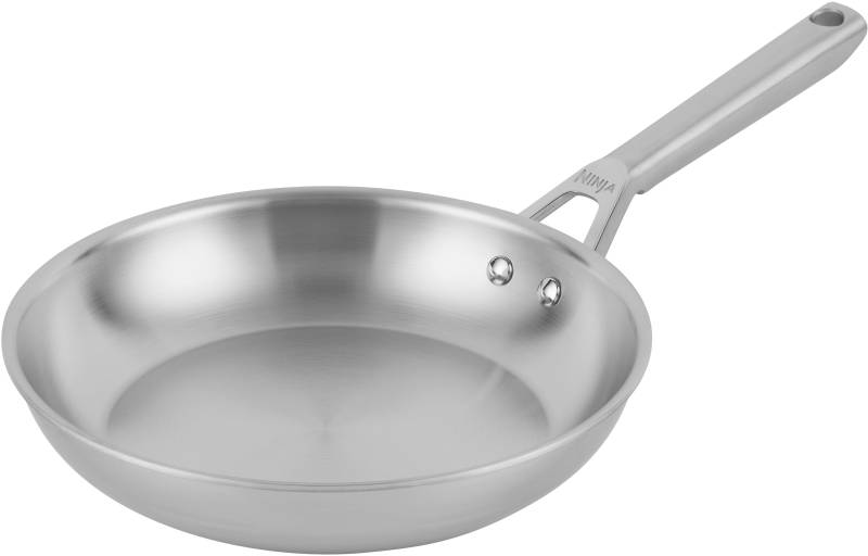 NINJA Bratpfanne "Ninja EverClad Edelstahl-Pfanne C900DE" Edelstahl 1 Stk. tlg. Entwickelt für den Einsatz unter schwierigsten Kochbedingungen von Ninja
