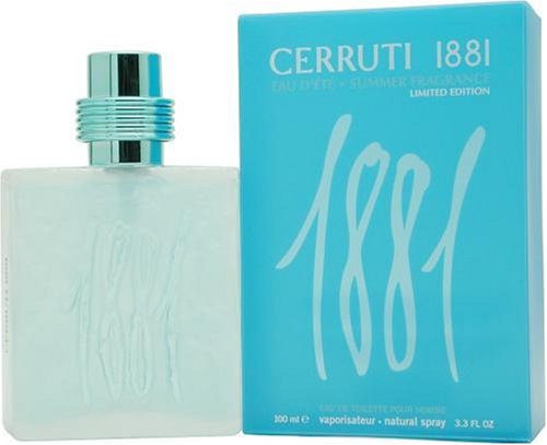 Cerruti 1881 Summer By Cerruti For Men, Eau De Toilette Spray, 3.3-Ounce Bottle by Nino Cerruti von Cerruti