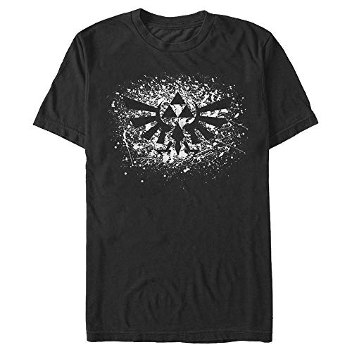 Nintendo Herren Splatterforce-White T-Shirt, schwarz, 5X-Groß von Nintendo