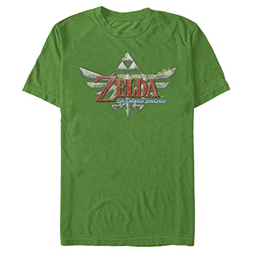 Nintendo Herren Tloz Skyward T-Shirt, Kelly, Mittel von Nintendo