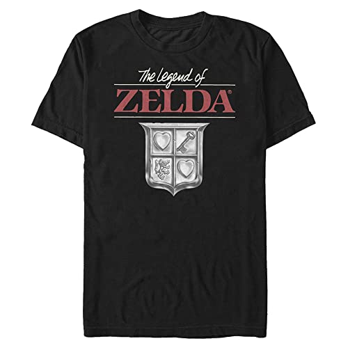 Nintendo Herren Zelda T-Shirt, schwarz, 3XL von Nintendo