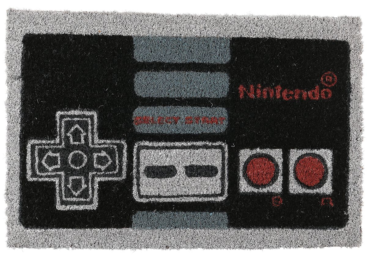 Nintendo NES Controller Fußmatte multicolor von Nintendo