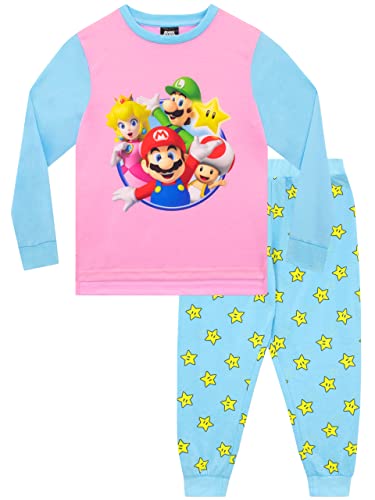 SUPER MARIO BROS Mädchen Spielen Nachtwäsche für Kinder Mehrfarbig 146 von Super Mario
