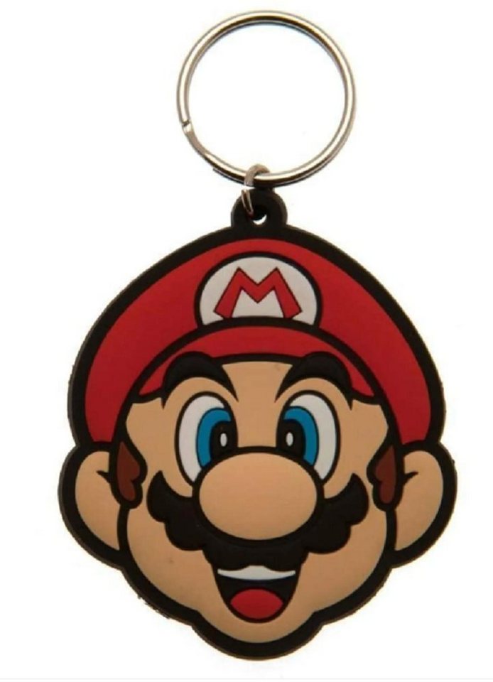 Nintendo Schlüsselanhänger Schlüsselanhänger Kinder Mini Super Mario Anhänger keychain 6 cm, Schlüsselanhänger Haustierschlüsselanhänger Geschenk Hund Frau Herren von Nintendo