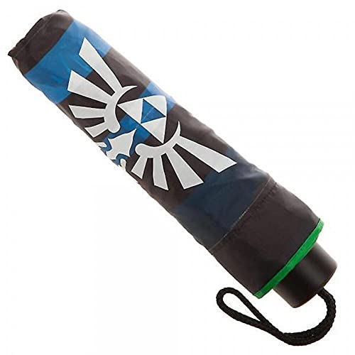 Offizielle Die Legende von Zelda Liquid Reactive Color Change Compact Regenschirm von Bioworld