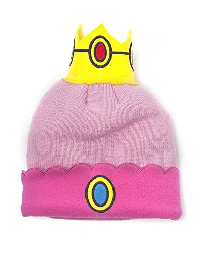 Princess Peach Krone - Beanie | Mütze | Original kompatibel mit Nintendo | Cosplay von Nintendo