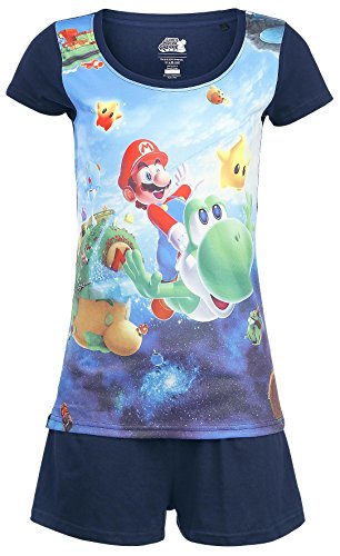 Super Mario Super Mario Galaxy 2 Pyjama Multicolour L von Nintendo