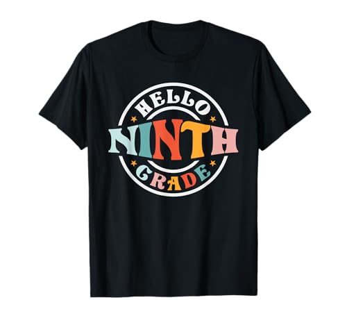 Hello Ninth Grade Mädchen Jungen Lehrer 9. Klasse T-Shirt Hello Ninth Grade Mädchen Jungen Lehrer 9. Klasse T-Shirt von Ninth Grade 9th Grade Teacher Cld