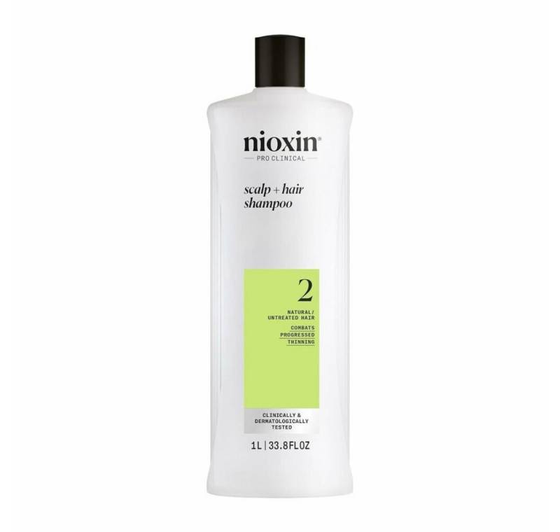 Nioxin Haarshampoo SYSTEM 2 - Shampoo - Natürliches Haar 1000 ml von Nioxin