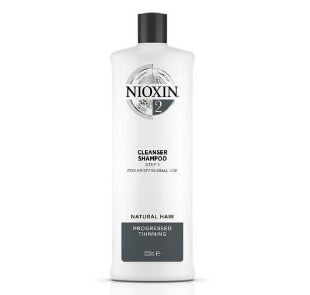 Nioxin Haarshampoo System 2 Cleanser Shampoo Spürbar dünner werdendes Haar 300ml von Nioxin