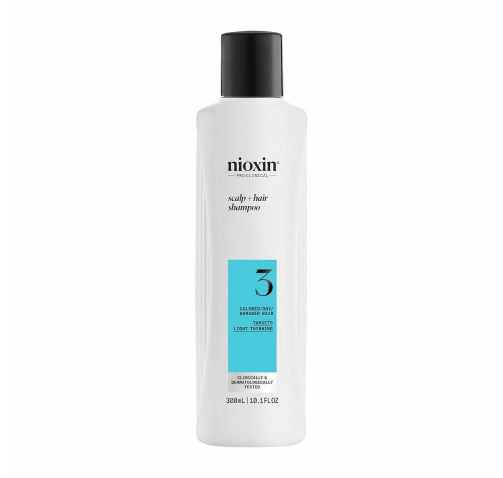 Nioxin Haarshampoo System 3 Shampoo Cleanser Syst feines farbiges dünnes Haar 300ml von Nioxin