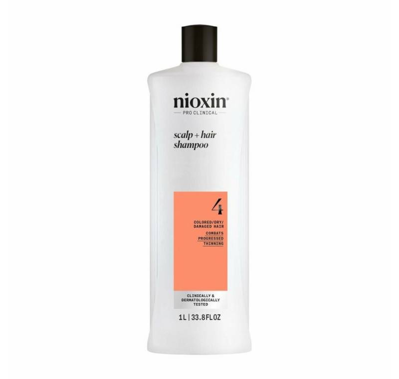 Nioxin Haarshampoo System 4 Shampoo Cleanser System 4 Feines farbiges dünnes Haar von Nioxin