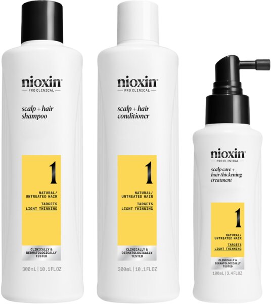 Nioxin System 1 KIT 300 ml +300 ml+100 ml von Nioxin