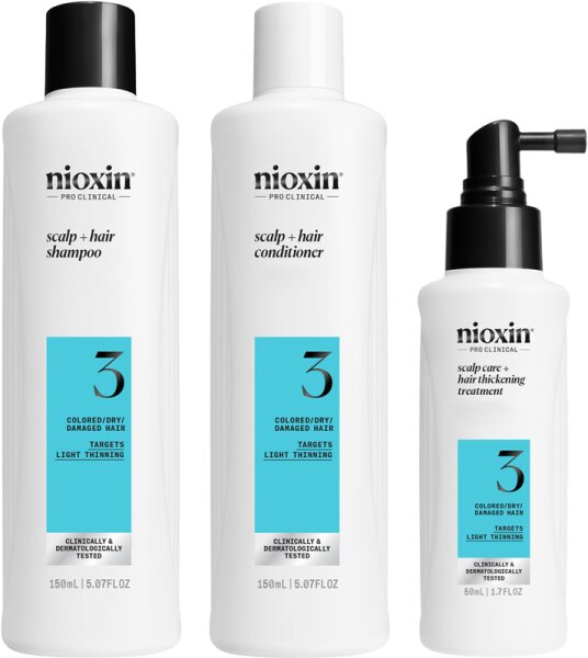 Nioxin System 3 3-Stufen-System 150+150+50 ml von Nioxin
