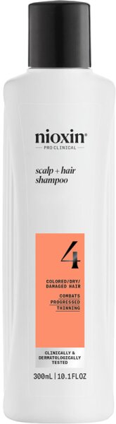 Nioxin System 4 Cleanser Shampoo 300 ml von Nioxin