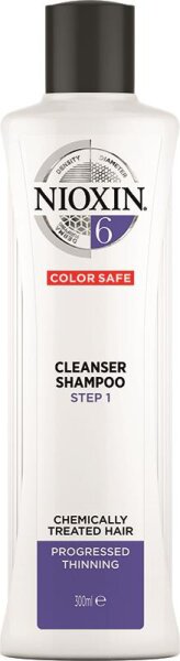 Nioxin System 6 Cleanser Shampoo 300 ml von Nioxin