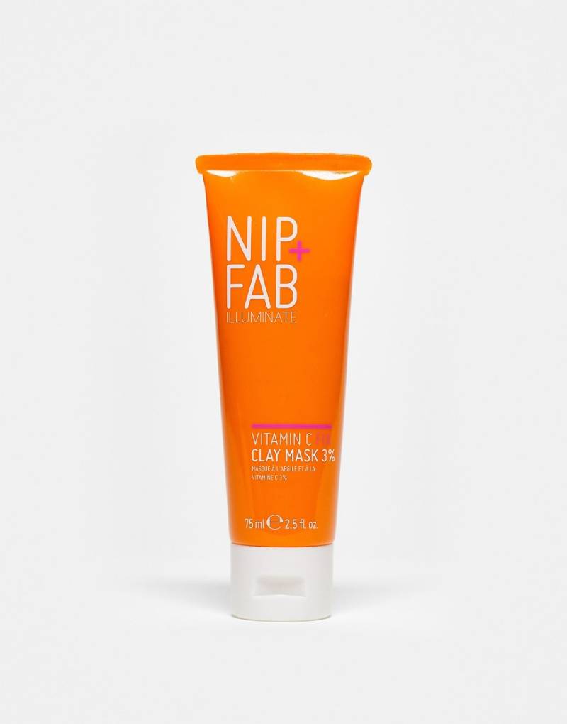 Nip+Fab - Vitamin C Fix Clay Mask 3% - Tonmaske, 75 ml-Keine Farbe von Nip+Fab