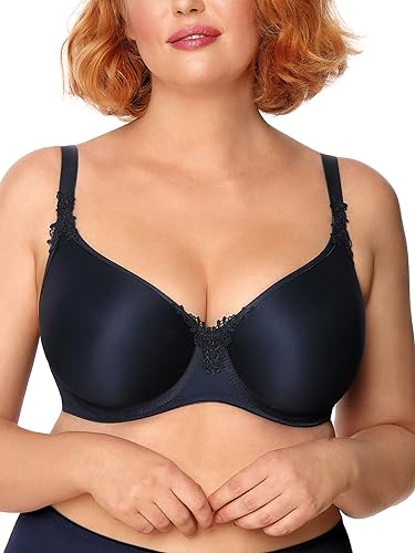 Nipplex Anita Minimizer-BH für volle Brüste, geformte Full Cups mit weicher Schaumstoffpolsterung, regulierbare, breite Träger, hoher Steg, breite Seitenflügel von Nipplex