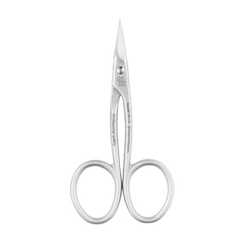 Nippon Nippers Nagelschere SN-02 Nagelschere Länge 88 mm, runde Ringe, matte Oberfläche, (1-tlg), Handgeschärft von Nippon Nippers