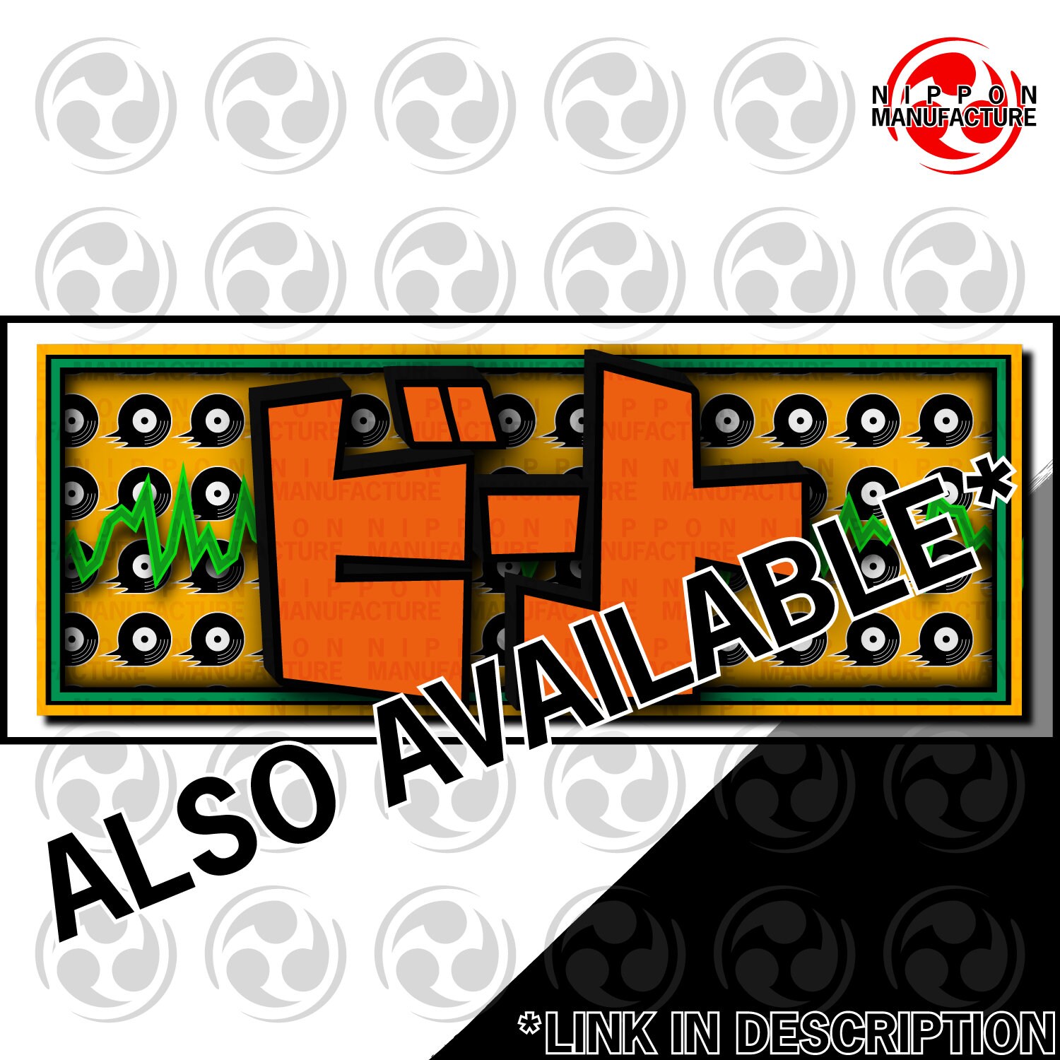 Beat T-Shirt Plus Alternative Neon Version - Vinyl Inspiriert Von Der Jet Set Radio Videospiel Serie Cosplay Beat T-Shirt Plus Alternative Neon Version - Vinyl Inspiriert Von Der Jet Set Radio Videospiel Serie Cosplay von NipponManufacture
