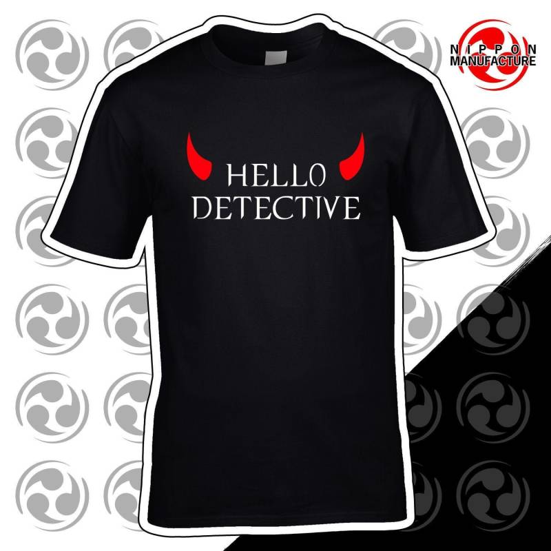 Hallo Detective T-Shirt - Lucifer Tv-Serie Herren Und Damen Hallo Detective T-Shirt - Lucifer Tv-Serie Herren Und Damen von NipponManufacture