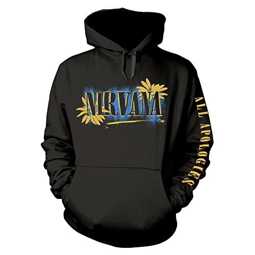 Nirvana All Apologies Männer Kapuzenpullover schwarz M 80% Baumwolle, 20% Polyester Band-Merch, Bands von Nirvana