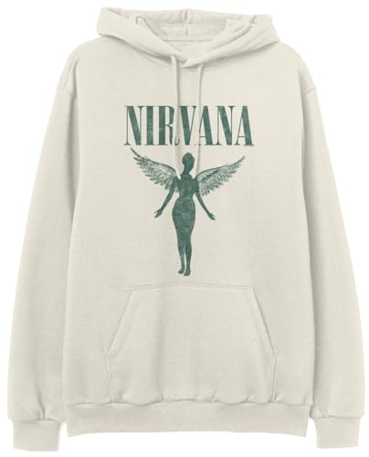 Nirvana Angel Männer Kapuzenpullover beige XL 80% Baumwolle, 20% Polyester Band-Merch, Bands von Nirvana