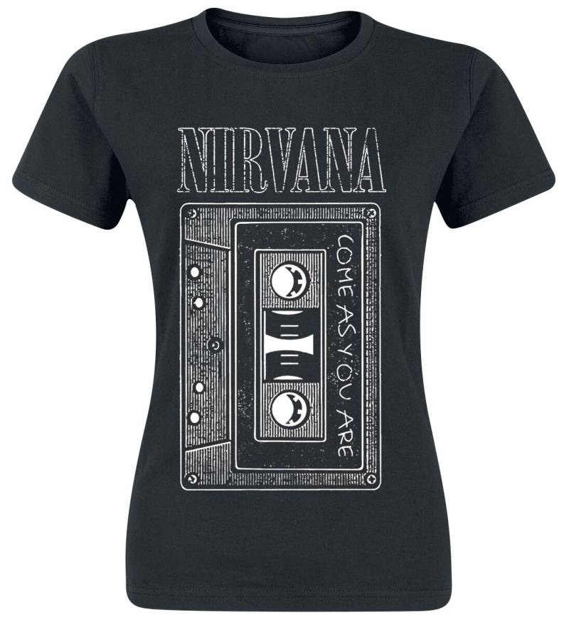 Nirvana As You Are Tape T-Shirt schwarz in XL von Nirvana