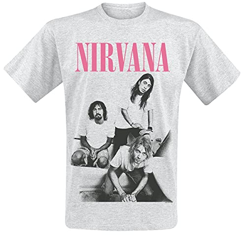 Nirvana Bathroom Photo Männer T-Shirt grau meliert XXL von Nirvana