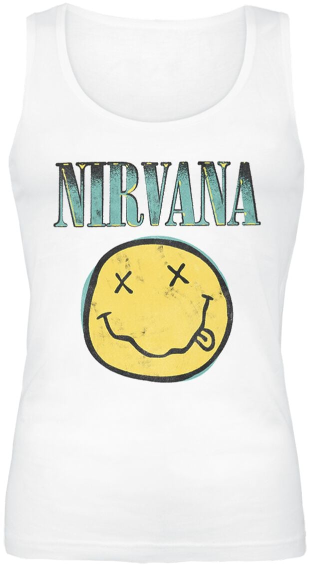 Nirvana Bootleg Aqua Top weiß in L von Nirvana