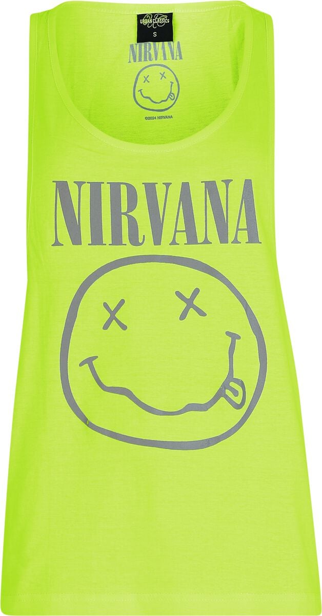 Nirvana Classic Logo Top grün in M von Nirvana