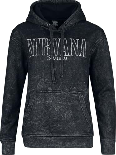 Nirvana In Utero Frauen Kapuzenpullover schwarz XXL 50% Baumwolle, 50% Polyester Band-Merch, Bands von Nirvana