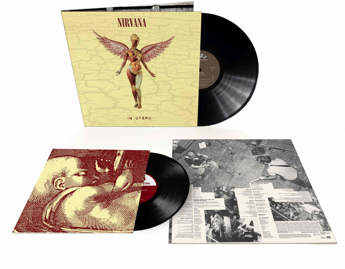 Nirvana In Utero LP multicolor von Nirvana