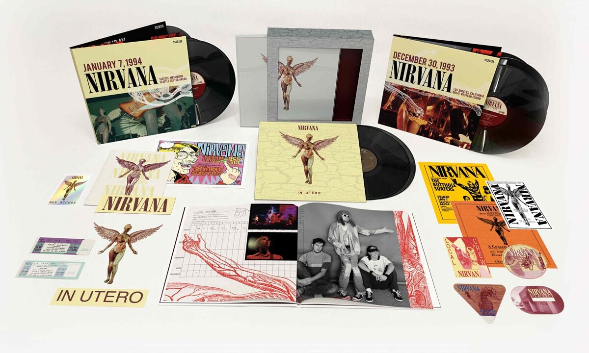 Nirvana In Utero LP multicolor von Nirvana