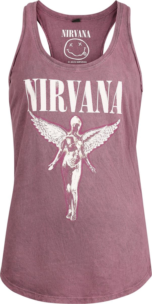 Nirvana In Utero Top lila in 3XL von Nirvana
