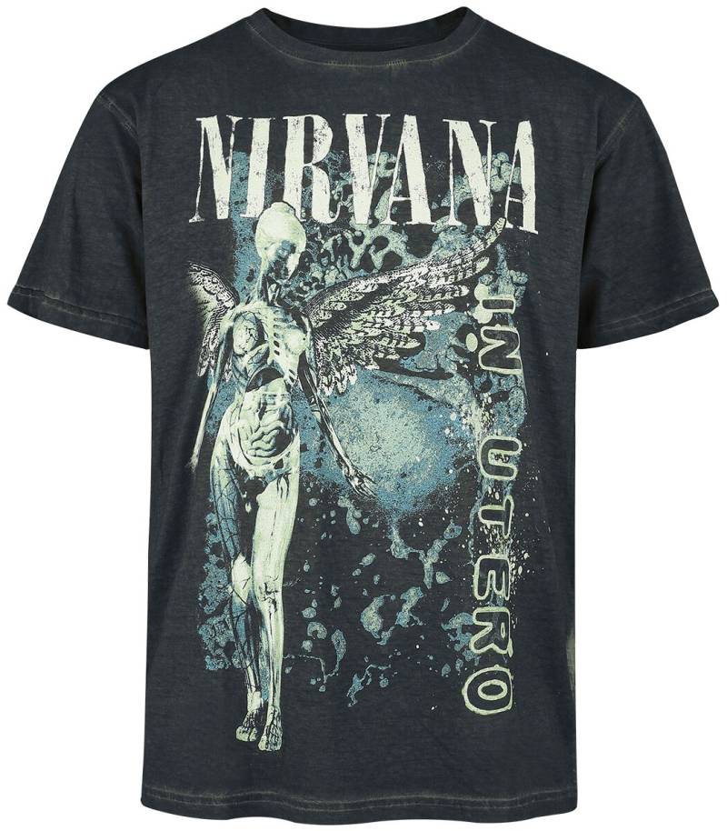 Nirvana In Utero Vertical T-Shirt schwarz in S Nirvana In Utero Vertical T-Shirt schwarz in S von Nirvana