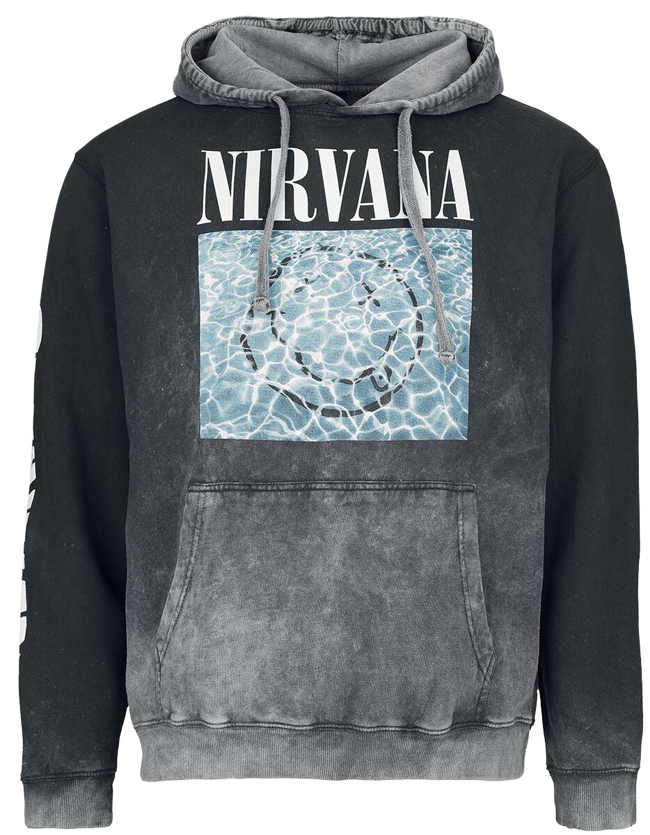 Nirvana Kapuzenpullover - Nevermind Stone - S bis XXL - für Männer - Größe XXL - charcoal - Lizenziertes Merchandise! Nirvana Kapuzenpullover - Nevermind Stone - S bis XXL - für Männer - Größe XXL - charcoal - Lizenziertes Merchandise! von Nirvana