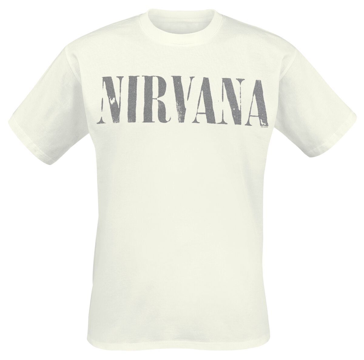 Nirvana Nevermind Photo T-Shirt weiß in XL von Nirvana