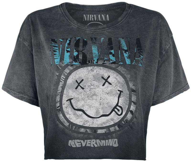 Nirvana Nevermind T-Shirt grau in M von Nirvana