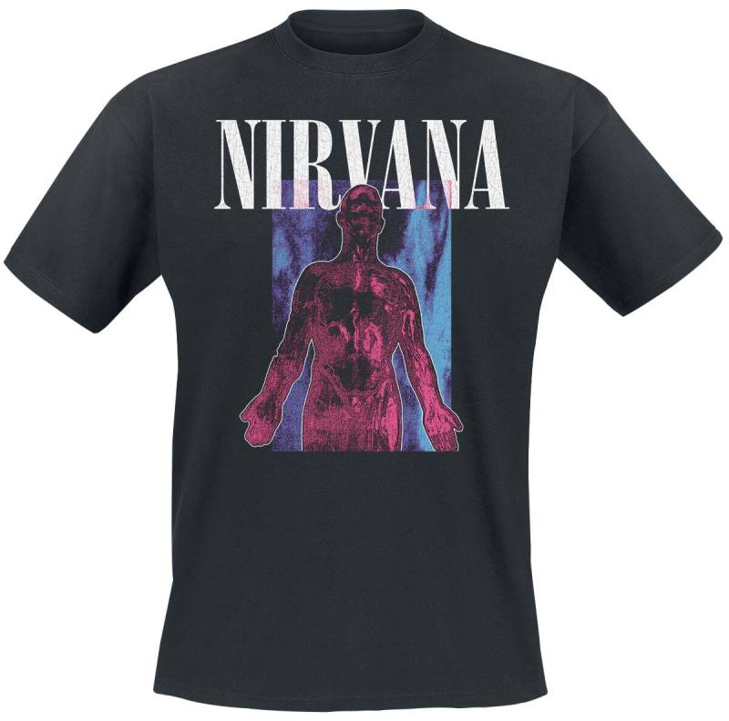 Nirvana Sliver T-Shirt schwarz in XXL von Nirvana