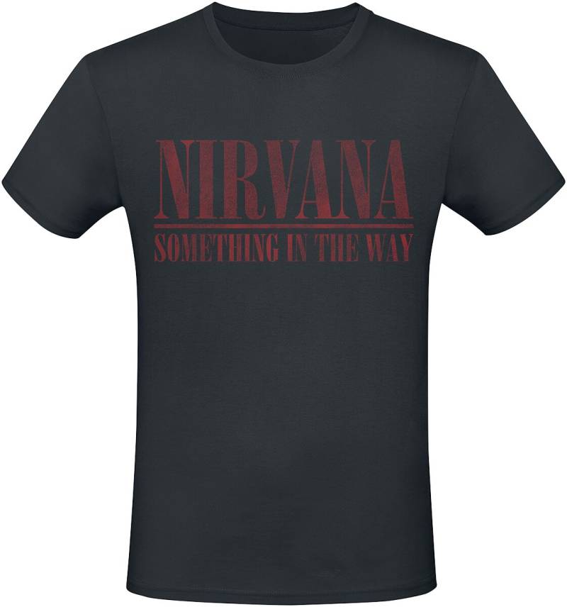Nirvana Something In The Way T-Shirt schwarz in XL von Nirvana