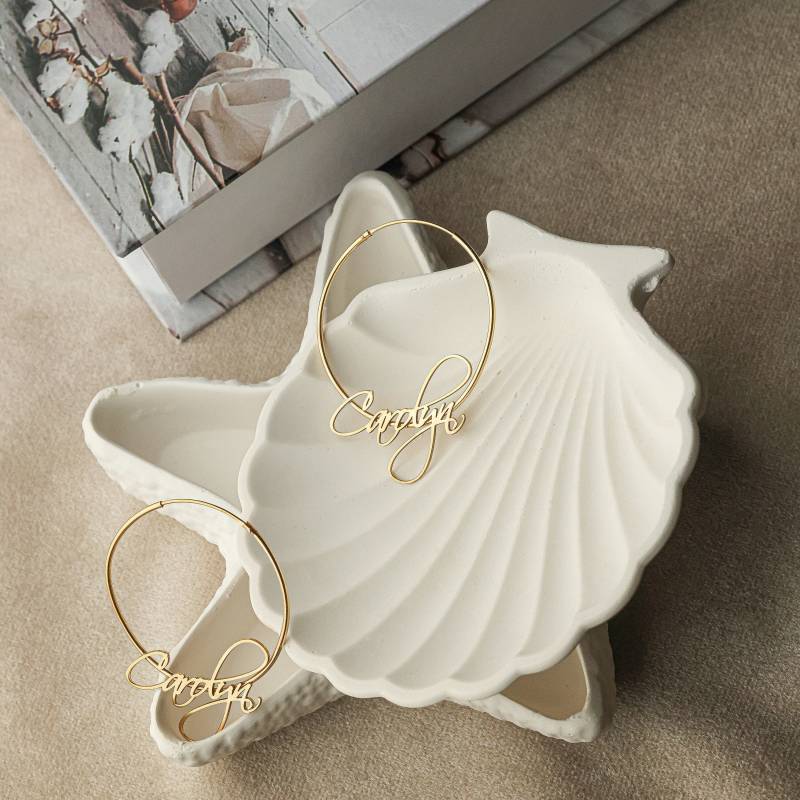 sterling Silber Name Baumeln Ohrringe, Runden Ring Namen Ohrring, Personalisierte Schmuck, Weihnachtsgeschenk, Zierlichen Geschenk Schmuck sterling Silber Name Baumeln Ohrringe, Runden Ring Namen Ohrring, Personalisierte Schmuck, Weihnachtsgeschenk, Zierlichen Geschenk Schmuck von NisPersonalized