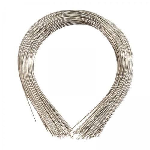 Nishiyuenyi 3 X 50 Stück Schlichte Metall Stirnbänder Zum Basteln, Stirnbandrahmen, Haarspangen, Haarreifen in Großen Mengen, Glatte DIY Bastelarbeiten, Handgefer von Nishiyuenyi