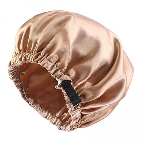 Nishiyuenyi 5xSatin Mützen Verstellbar Haarpflege Mütze Rund Zum Schlafen Khaki Nishiyuenyi 5xSatin Mützen Verstellbar Haarpflege Mütze Rund Zum Schlafen Khaki von Nishiyuenyi
