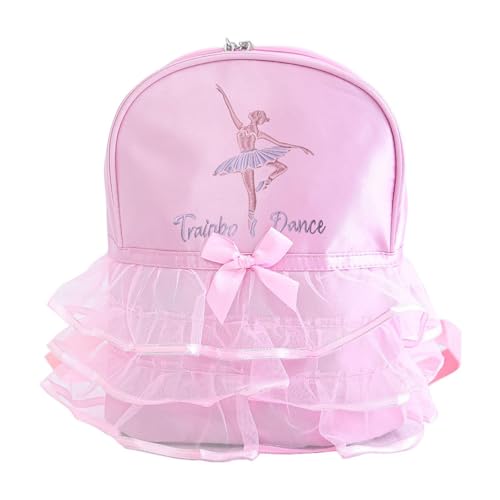 Nishiyuenyi Ballett Tanz Rucksack Kinder Balletttasche Gymnastik Tasche Sporttasche aus Strapazierfähigem Nylon Und Mesh mit Einstellbaren Schulterriemen für von Nishiyuenyi