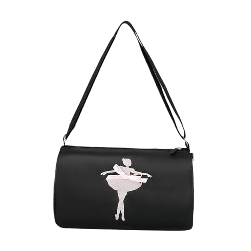 Nishiyuenyi Balletttasche Mädchen Balletttasche Kindertasche Sporttasche Schultertasche Nylon Leichtes Material mit Verstellbarem Gurt für Tanz Reisen Schwimmbad, Blau von Nishiyuenyi