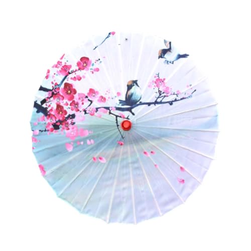 Nishiyuenyi Chinesischer Regenschirm Aus Geöltem Papier für Tanz Und Feierlichkeiten, Style D von Nishiyuenyi