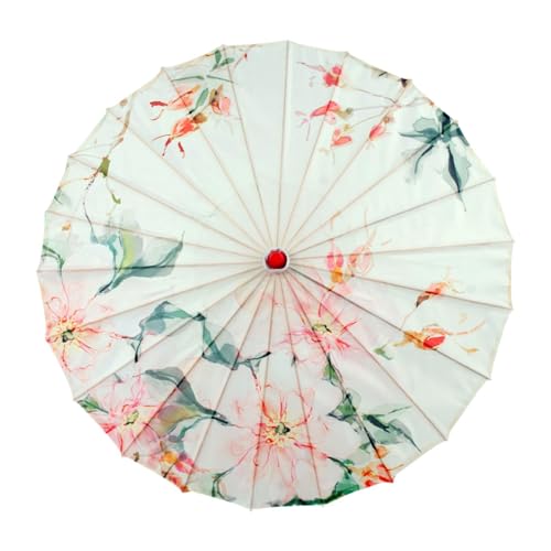 Nishiyuenyi Chinesischer Regenschirm aus geöltem Papier für Feiern und Auftritte, Style E von Nishiyuenyi