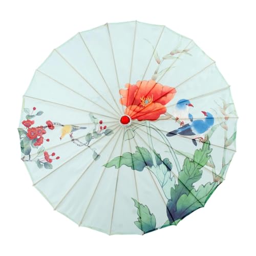 Nishiyuenyi Chinesischer Regenschirm aus geöltem Papier für Feiern und Auftritte, Style F von Nishiyuenyi