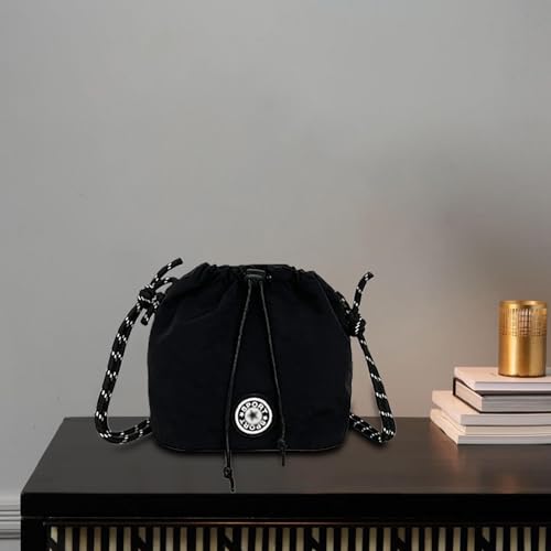 Nishiyuenyi Damen Beuteltasche, Stilvolle Umhängetasche mit Kordelzug für Urlaub, Arbeit Und Outdoor Nishiyuenyi Damen Beuteltasche, Stilvolle Umhängetasche mit Kordelzug für Urlaub, Arbeit Und Outdoor von Nishiyuenyi